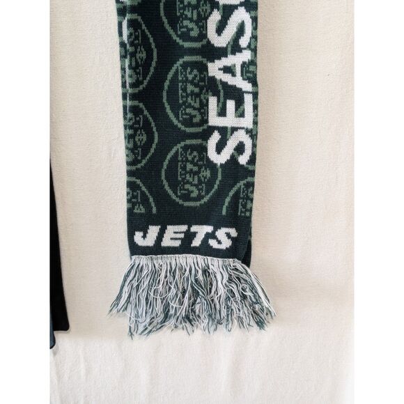 New York NY Jets Scarf Season Ticket Holder Bundle of 2 - Picture 6 of 9